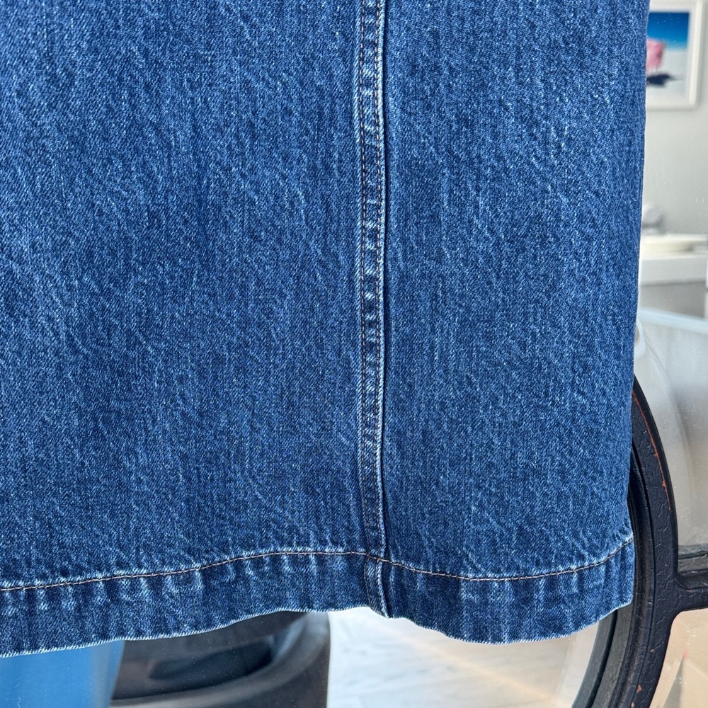 Madewell Light Blue Denim Pinafore - Picture 4 of 9
